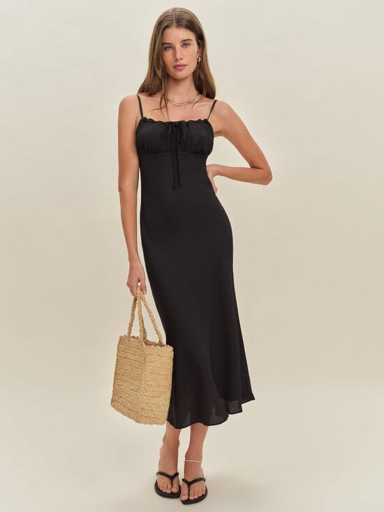 Reformation Dresses & Skirts - Reformation Camira Dress Black - Size 0